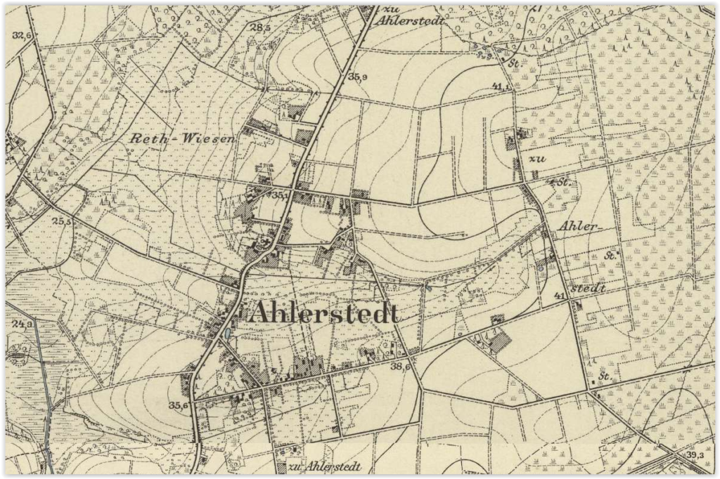 Ahlerstedt um 1900