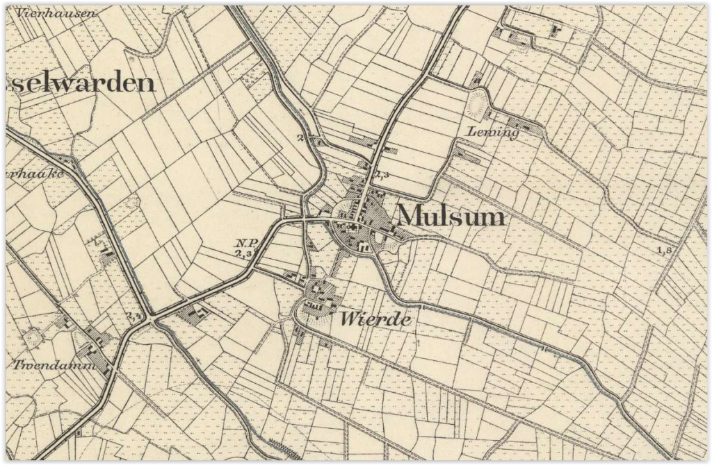 Mulsum (Wursten) um 1900