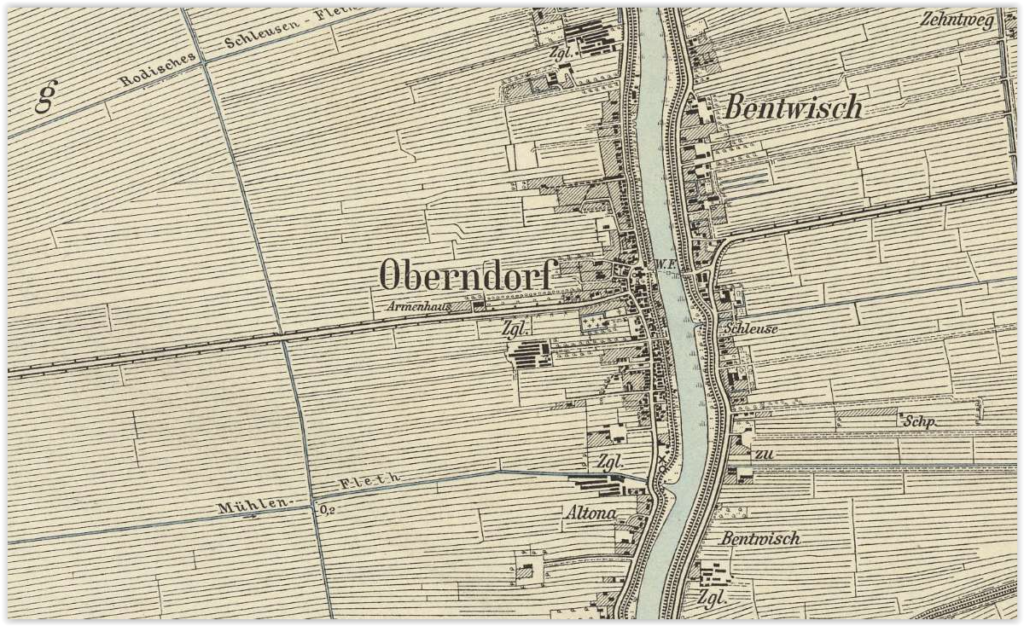 Oberndorf um 1900