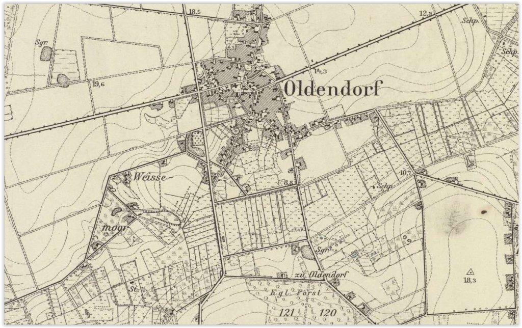 Oldendorf um 1900