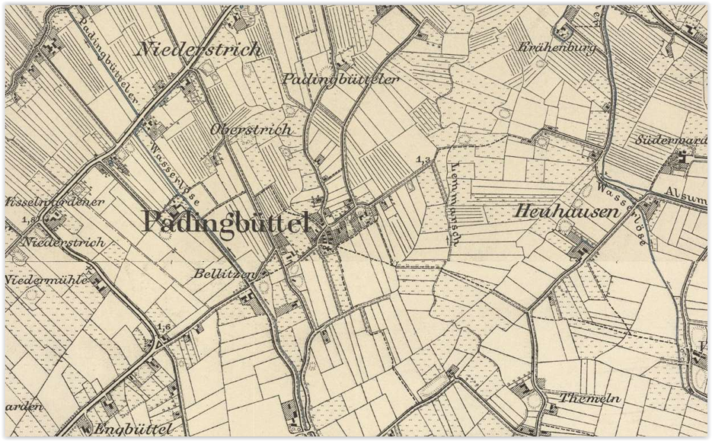 Padingbüttel um 1900